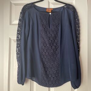Tory Burch flowy top size 10